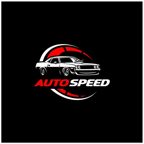 Modern Automotive Logo Concept Vector Image