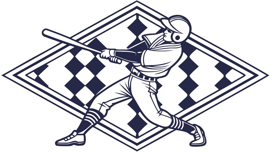 Baseball Player Batting