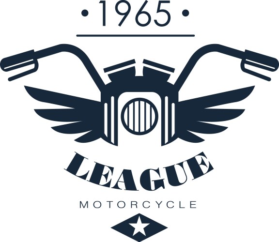 Badges motorcycle collections Vector Image
