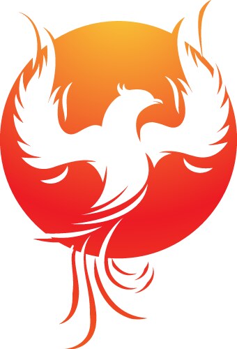 Phoenix icon Royalty Free Vector Image - VectorStock