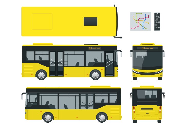 Bus Side View Vector Images (over 2,900)