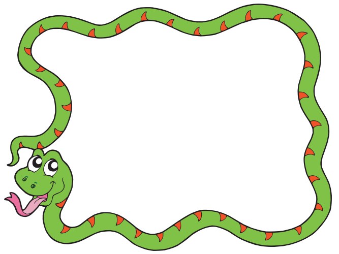 Python Snake Page Border Snake Border Vector Images (over 1,200)