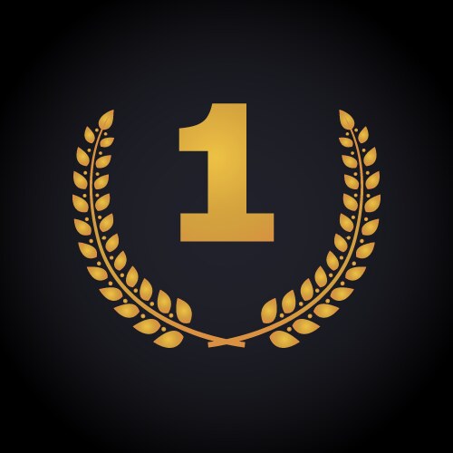 Number 1 Black Vector Images (over 23,000)