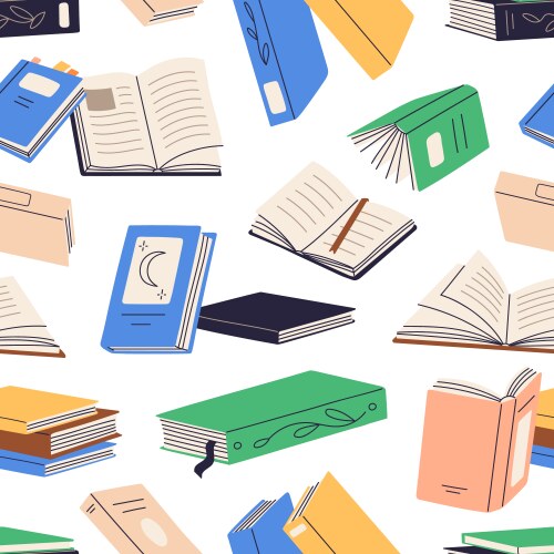 Book background Royalty Free Vector Image - VectorStock