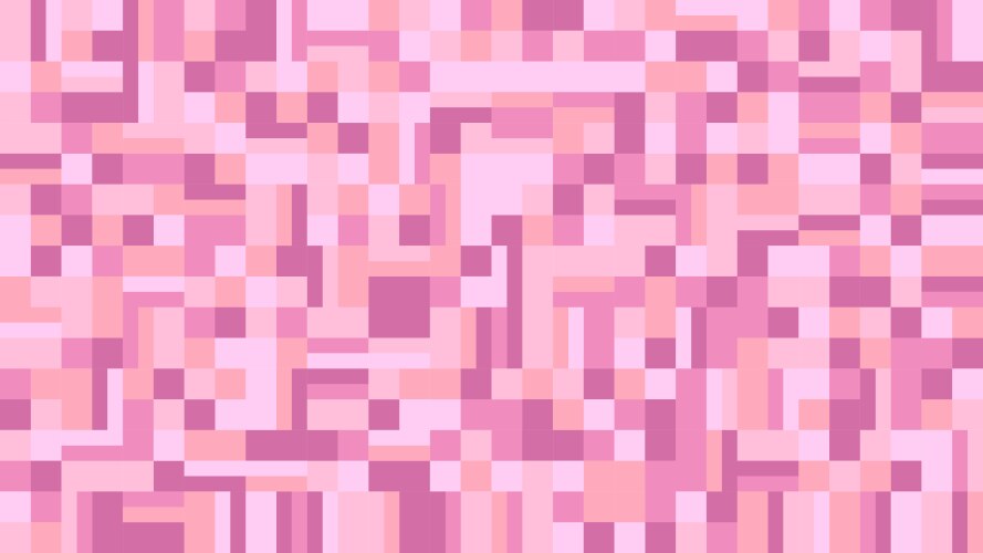 Abstract chaotic rectangle mosaic pattern website vector image