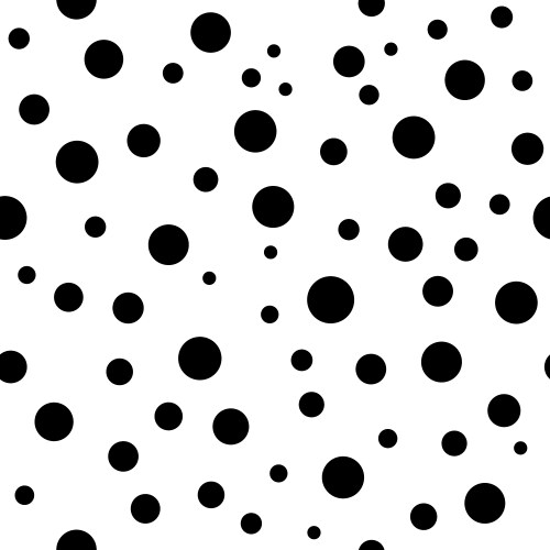 Abstract polka dot pattern with gold glitter Vector Image