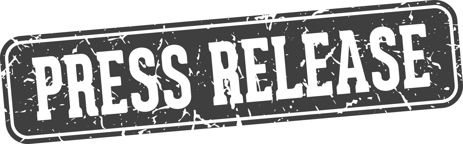 Press release rectangular sign stamp – Royalty-Free Vector | VectorStock