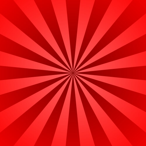 Bright red rays background Royalty Free Vector Image