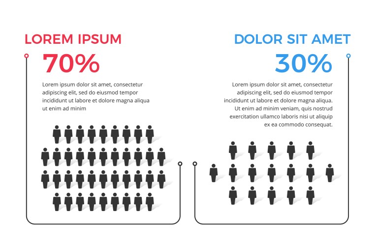 statistics vector image