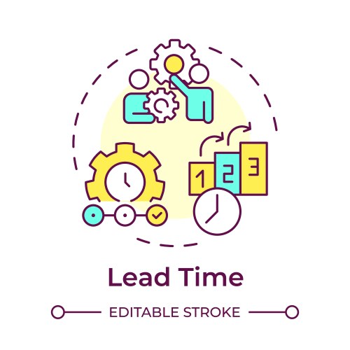 Takt time concept icon Royalty Free Vector Image