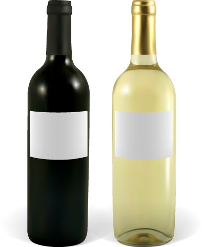 Wine bottles Royalty Free Vector Image - VectorStock