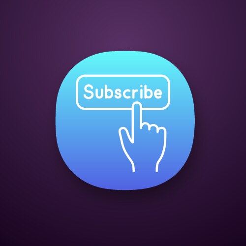 Subscribe button logo Vector Images & Graphics for Commercial Use ...