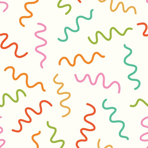 abstract squiggle pattern background fun vector