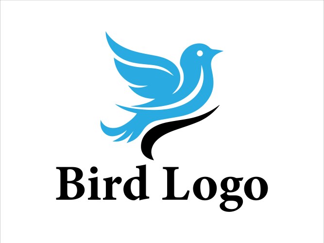 Bird logo Royalty Free Vector Image - VectorStock