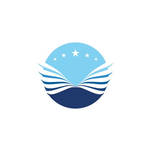 Wing concept icon template Vector Image