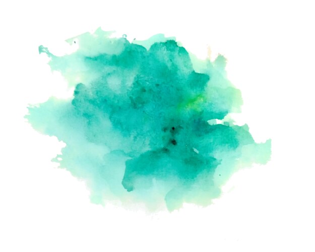 Abstract Watercolor Ink Splatter Vector Image