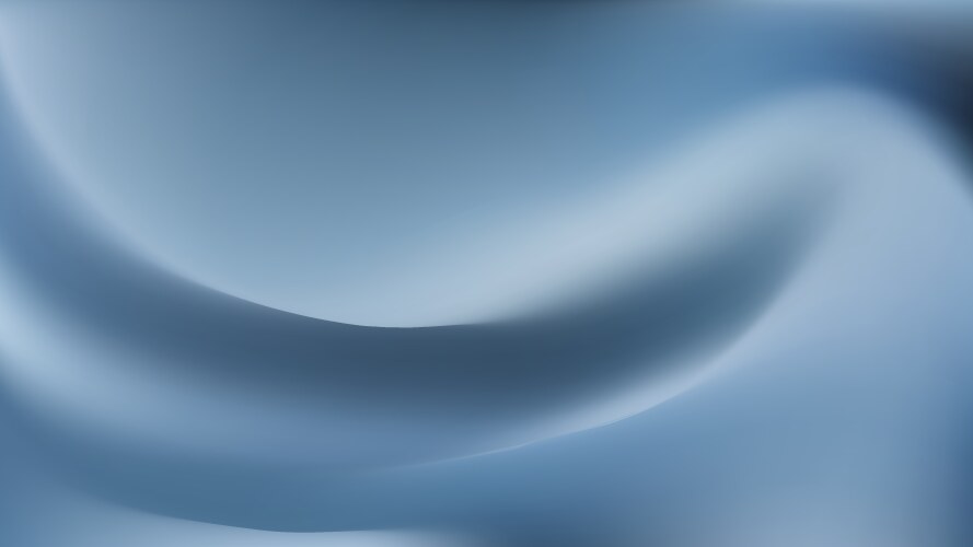 Winter blue gradient background smooth snowy Vector Image