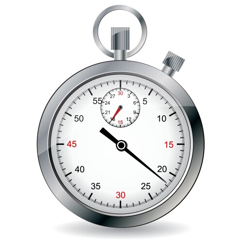 stopwatch vector image