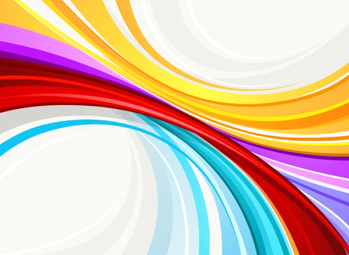 Colorful abstract background vector image