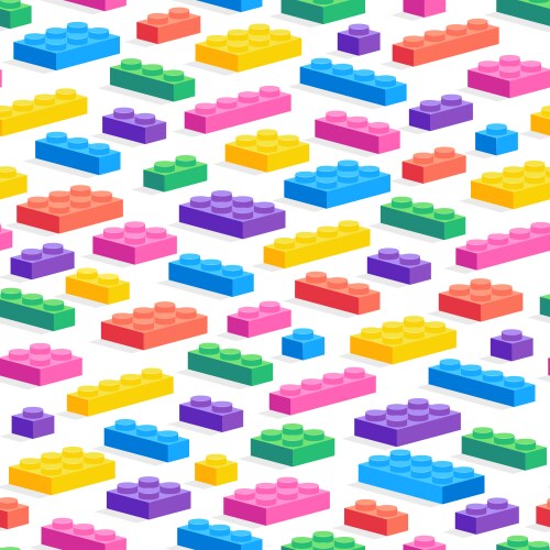 Game constructor pattern seamless print vektorbild