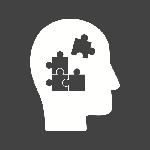 Problem solving vector image