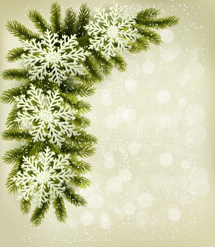 Christmas retro background Royalty Free Vector Image