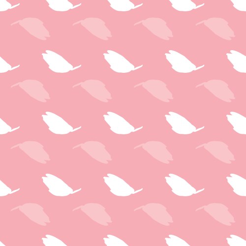 Leaf seamless repeat pattern design Vector Image