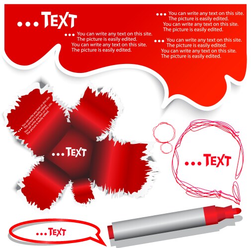 Abstract red background Royalty Free Vector Image