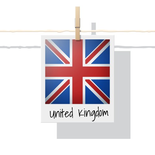United Kingdom Flag Vector Image