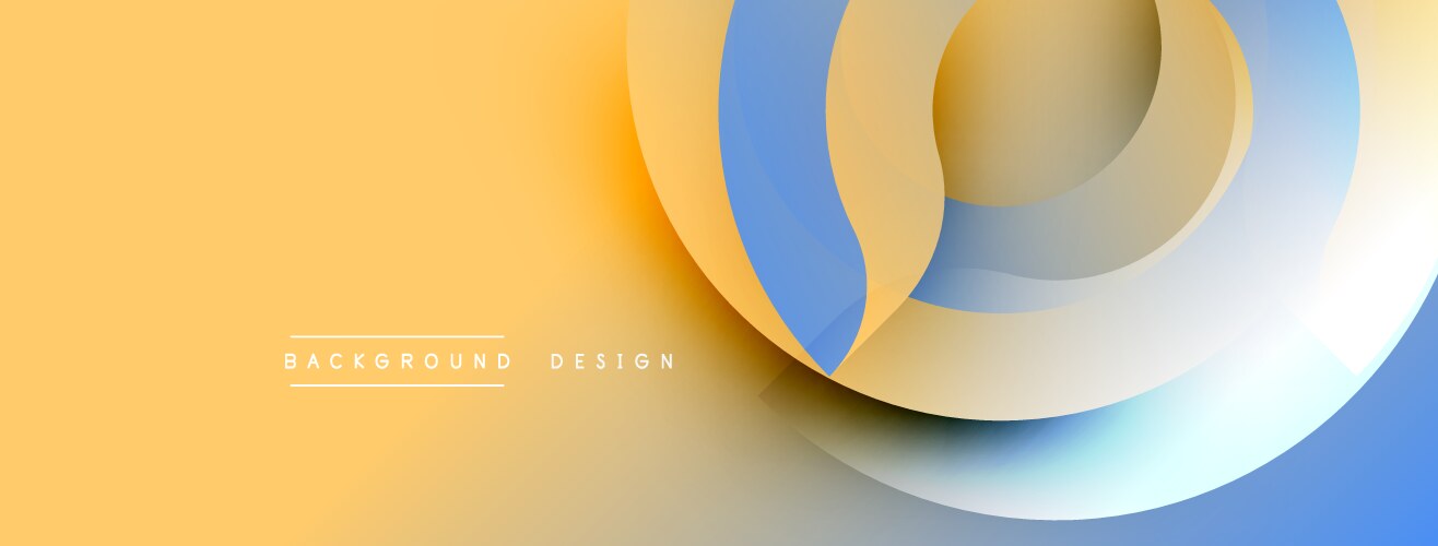 Abstract layers create dynamic visual flow warm vector image
