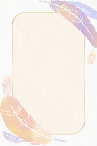 Luxury horizontal boho style element Royalty Free Vector