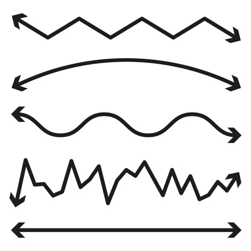 Arrows cycle round process direction Royalty Free Vector