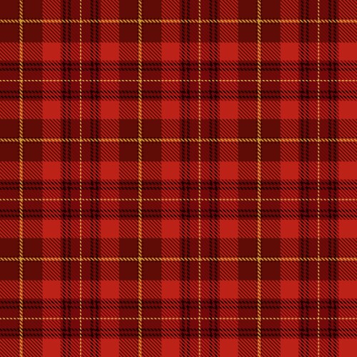 Red brown lumberjack plaid pattern Royalty Free Vector Image