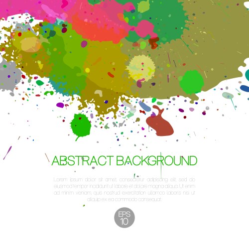Abstract landscape background Royalty Free Vector Image