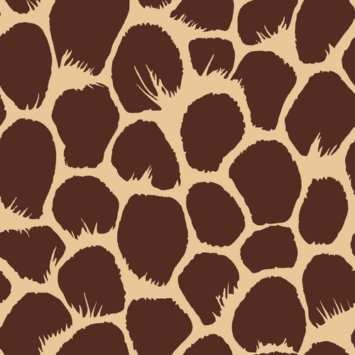 Giraffe Print Seamless Pattern – Royalty-Free Vector | VectorStock