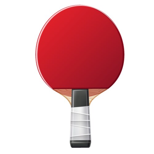 Table tennis rackets Royalty Free Vector Image