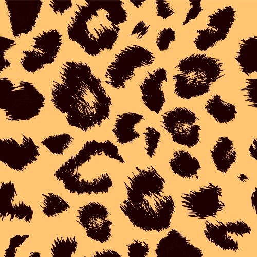 Fashionable leopard seamless pattern spotted Vector Image