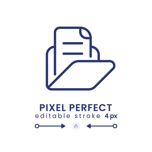 Simple black color desktop computer logo icon Vector Image