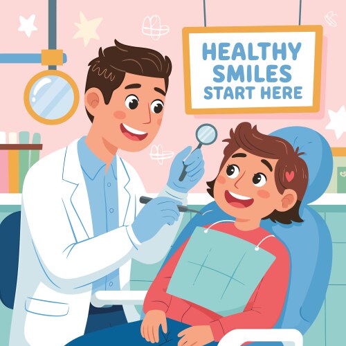 Dentist Kids Vector Images (over 5,900)