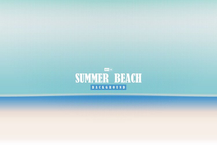 Abstract gradient summer nature tone vector image