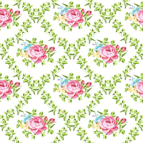 Elegant seamless peony pattern Royalty Free Vector Image