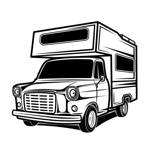 Rv Vector Images & Graphics for Commercial Use | VectorStock