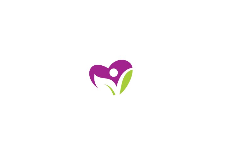 Vegan V Initial Logo - Green Leaf – Royalty-Free Vector | VectorStock