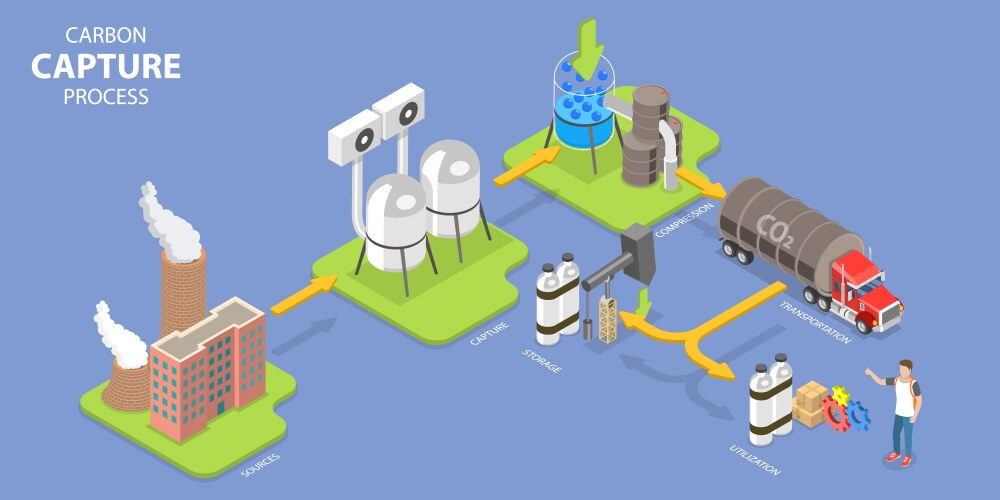 3d isometric flat conceptual Royalty Free Vector Image