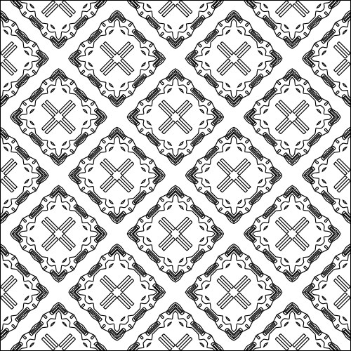 Geometric pattern with triangular elements vector image
