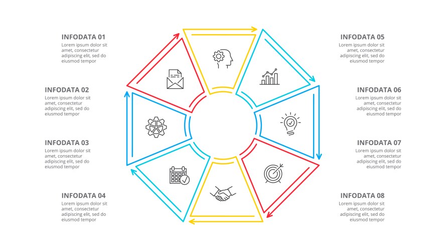 Octagon Infographic Vector Images (over 700)