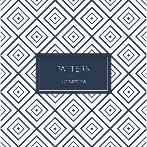 Blue and white flower seamless pattern Royalty Free Vector