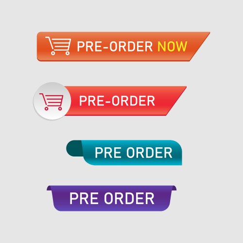 Pre Order Now Vector Images (over 350)