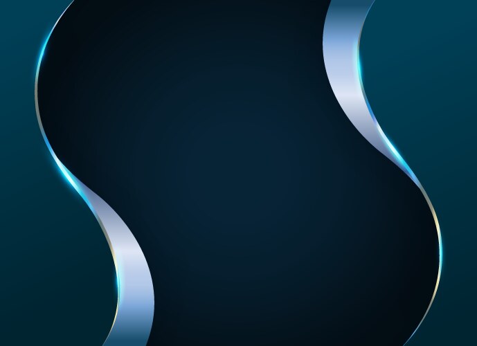 Dark blue abstract background eps 10 Royalty Free Vector