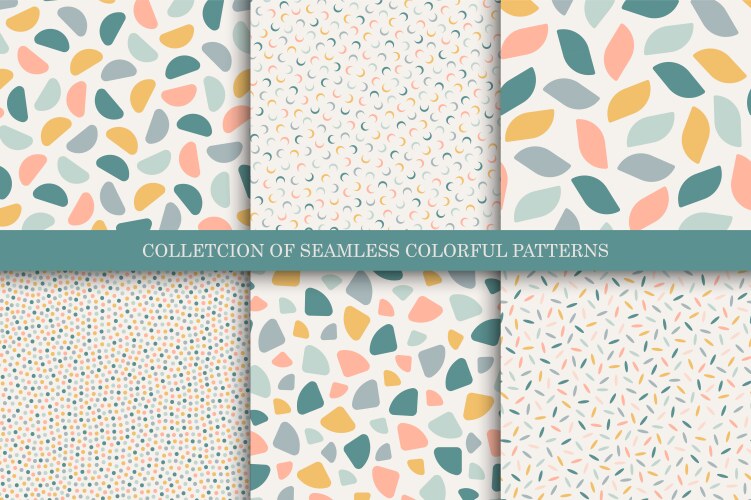 Seamless wallpaper patterns Royalty Free Vector Image